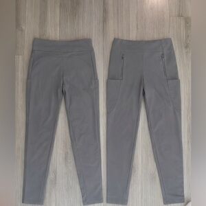 Athleta Gray Headlands Hybrid Cargo Pants Size 12